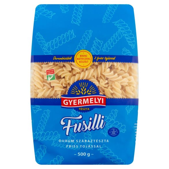 GYERMELYI FUSILLI 2 TOJÁSOS 500G