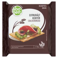 Abonett extrudált kenyér korpás 100 g - Bio és natúr élelmiszerek