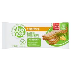 Abonett sandwich sajtos-snidlinges 26 g