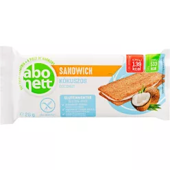 Abonett sandwich kókuszos gluténmentes 26 g - Bio és natúr élelmiszerek