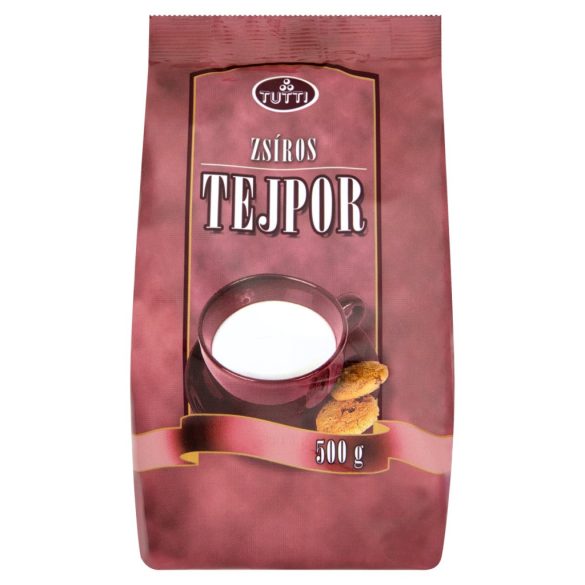 Tutti Zsíros Tejpor 500G