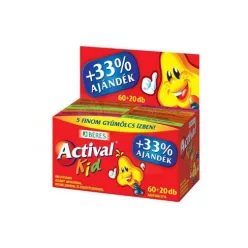Béres Actival Kid Rágótabletta 80Db - 