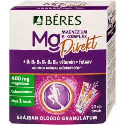 BÉRES MAGNÉZIUM B-KOMPL.GRANUL.20 db - Bio és natúr étrendkiegészítők