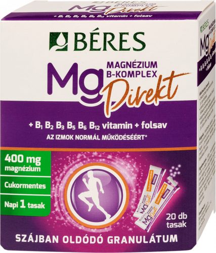 BÉRES MAGNÉZIUM B-KOMPL.GRANUL.20 db
