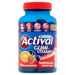 BÉRES ACTIVAL GUMIVITAMIN MULTIVIT.FELNŐ - Bio és natúr étrendkiegészítők