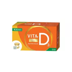 BÉRES VITA-D3 2000NE LÁGYZSELATIN 120 db - Bio és natúr étrendkiegészítők