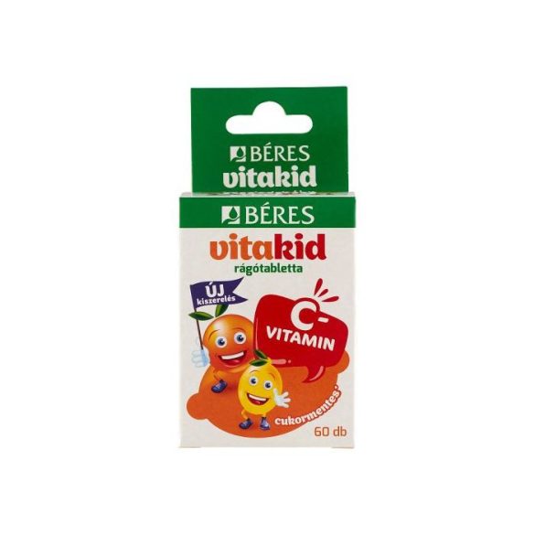 Béres vitakid c-vitamin 50mg rágótabletta 60 db