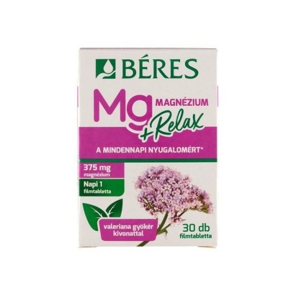 BÉRES MAGNÉZIUM RELAX 30DB