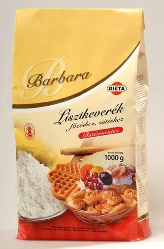 Barbara gluténmentes lisztkeverék főzéshez 1000 g - Bio és natúr élelmiszerek