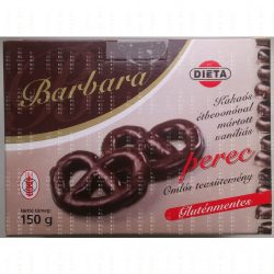   Barbara gluténmentes kakaós étbevonós vaníliás perec 150 g