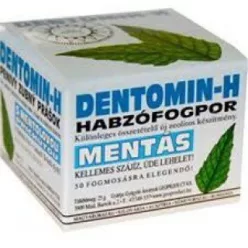 Dentomin-H fogpor mentás 25 g - Bio és natúr kozmetikumok