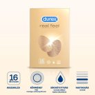 Durex Real Feel - latexmentes óvszer (16 db)