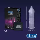 Durex Intense - bordázott és pontozott óvszer (16 db) - Bio és natúr intim termékek