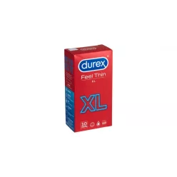 Durex Feel Thin XL - élethű érzés óvszer (10db) - Bio és natúr intim termékek