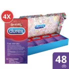 Durex Feel Intimate - vékonyfalú óvszer csomag (4 x 12 db) - Bio és natúr intim termékek