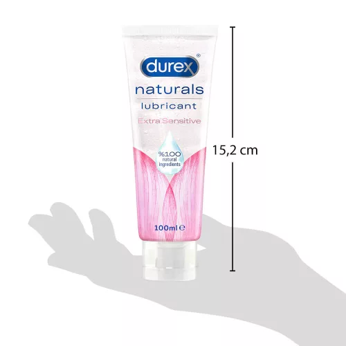 Durex Naturals - extra szenzitív síkosító (100ml) - Bio és natúr intim termékek