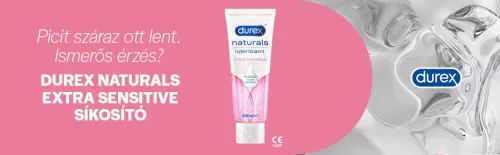 Durex Naturals - extra szenzitív síkosító (100ml) - Bio és natúr intim termékek