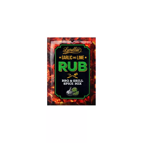 Lucullus rub fűszerkeverék fokhagyma-lime 26 g