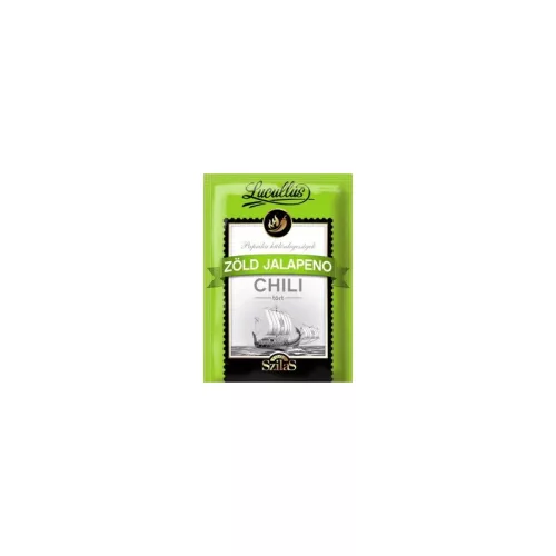 Lucullus zöld jalapeno chili tört 10 g – Fűszer