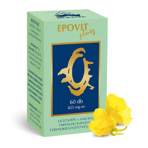 Bioextra epovit ligetszépe+halolaj kapszula 60 db - Bio és natúr étrendkiegészítők