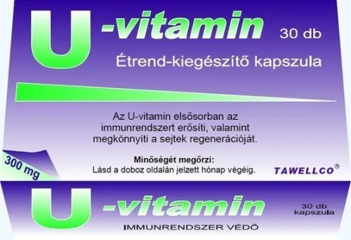 U-vitamin kapszula 30 db - Bio és natúr étrendkiegészítők