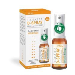   Bioextra d-spray 200 NE D3-vitamint tartalmazó étrendkiegészítő szájspray 15 ml