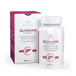 Bioextra silymarin komplex étrendkiegészítő kapszula 60 db - Bio és natúr étrendkiegészítők