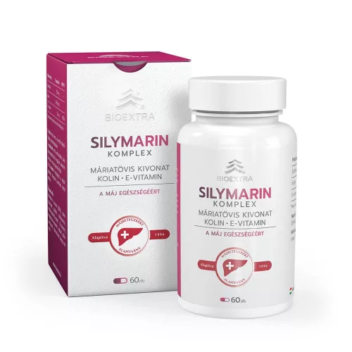 Bioextra silymarin komplex étrendkiegészítő kapszula 60 db - Bio és natúr étrendkiegészítők