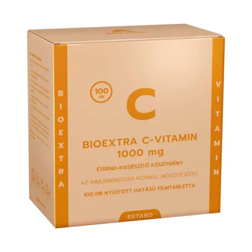 BIOEXTRA C-VIT. KAPSZULA 100 DB - Bio és natúr étrendkiegészítők