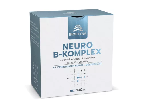 Bioextra neuro b-komplex étrend-kiegészítő lágyzselatin kapszula 100 db – Idegerősítő, nyugtató