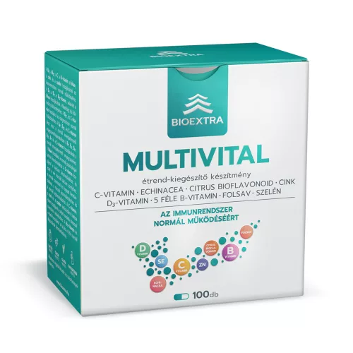 BIOEXTRA MULTIVITAL KAPSZULA 100DB - Bio és natúr étrendkiegészítők