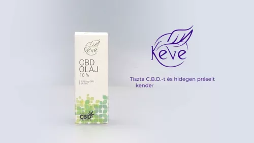 Keve cbd olaj 10% 10 ml - 