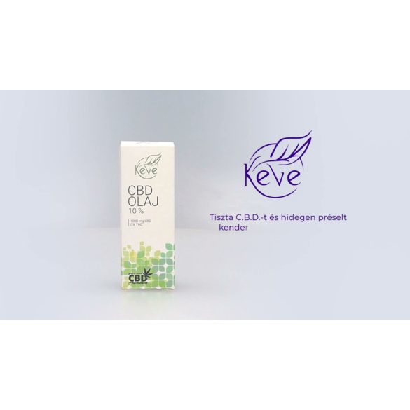 Keve cbd olaj 10% 10 ml