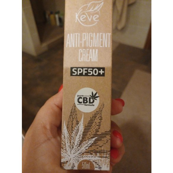 Keve cbd anti pigment krém spf50+ 50 ml