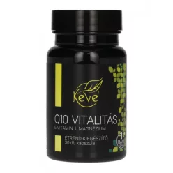 Keve q10 vitalitás étrend-kiegészítő kapszula 30 db - Bio és natúr étrendkiegészítők