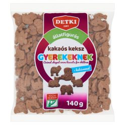 DETKI ÁLLATFIGURÁS KEKSZ KAKAÓS 160 g