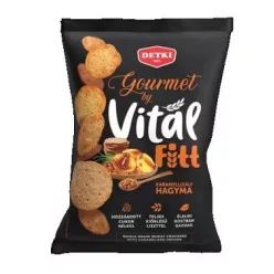 Detki Gourmet Vital Fitt Teljes Kiőrlésű Kréker Karamellizált Hagymás Hcn 100G - 