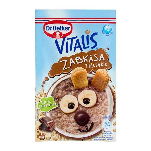 DR.OETKER VITÁLIS ZABKÁSA TEJCSOKI 54 g