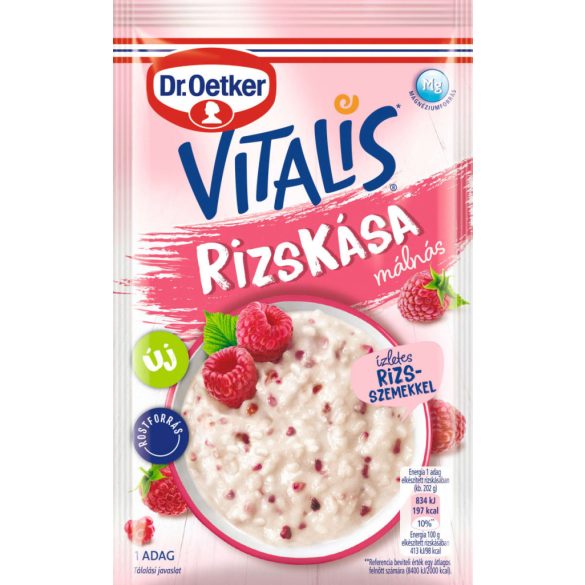 DR.OETKER VITÁLIS RIZSKÁSA MÁLNÁS 52G