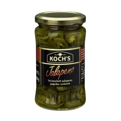 KOCHS JALAPENO SZELETELT 150 g - Bio és natúr élelmiszerek