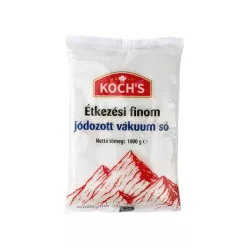 KOCHS ÉTKEZÉSI SÓ FINOM JÓDOZOTT 1000G - Bio és natúr élelmiszerek