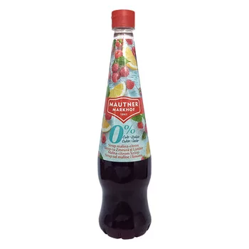Mautner 0%-os szörp málna-citrom 700 ml - Bio és natúr élelmiszerek