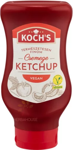 KOCHS VEGÁN KETCHUP CSEMEGE 500G - Bio és natúr élelmiszerek