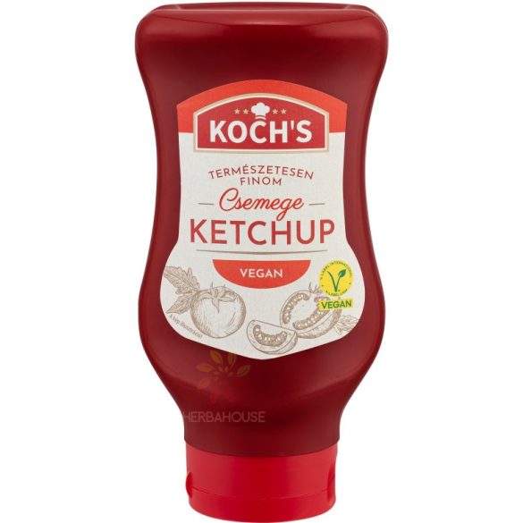 KOCHS VEGÁN KETCHUP CSEMEGE 500G
