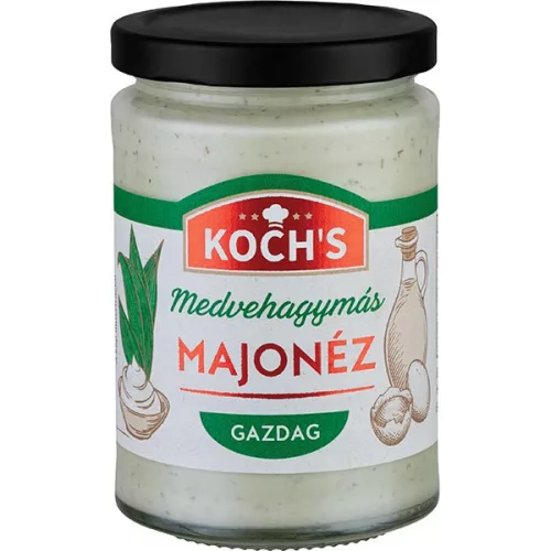 KOCHS MAJONÉZ MEDVEHAGYMA 310G - Bio és natúr élelmiszerek