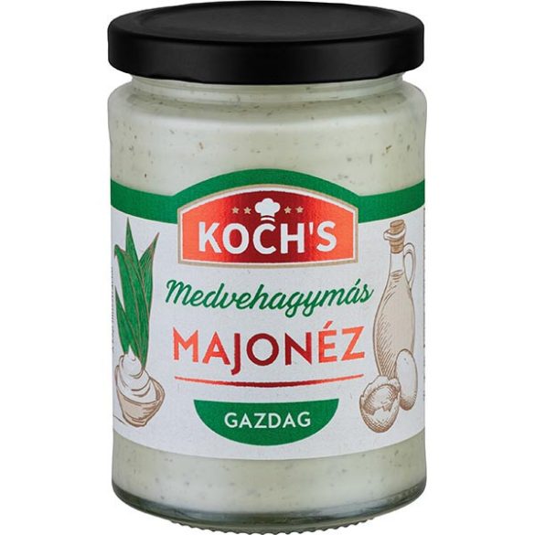KOCHS MAJONÉZ MEDVEHAGYMA 310G