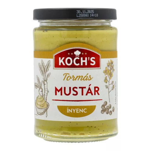 KOCHS MUSTÁR TORMÁS 350G - Bio és natúr élelmiszerek