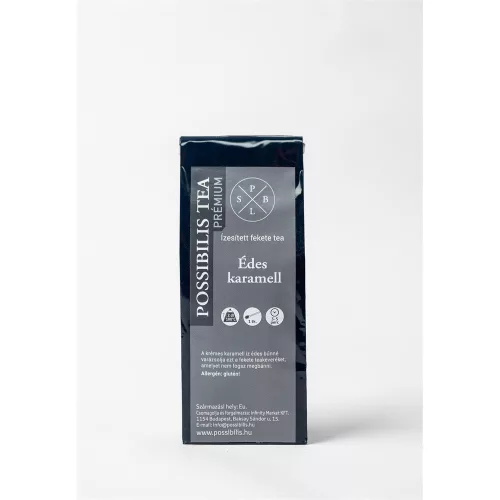 Possibilis édes karamellás fekete tea 75 g - 