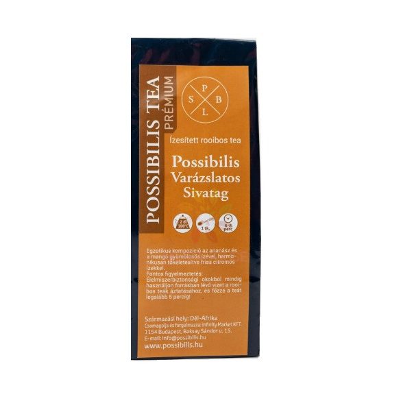 Possibilis Ízesített Rooibos Tea Varázslatos Sivatag 75G