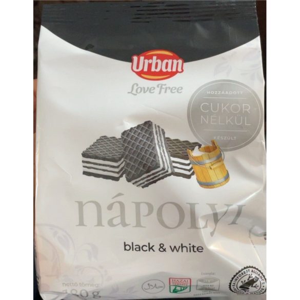 URBÁN LOVE FREE B&W TEJES-KAKAÓS NÁP.HCN 180 g